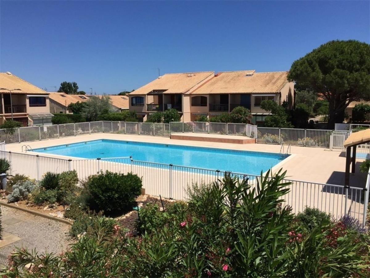 Charmante Villa T2 Mezzanine Avec Piscine, Terrasse Et Parking - Plage A Proximite - Fr-1-81-370 Leucate Exterior photo